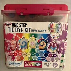 🎄SALE🎄 Tulip's One-Step Tie Dye Kit 23 Bottles of Dye 145 Pieces Value Bundle